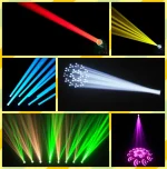 cabeza movil led beam 200w panel de control dmx 16 canales luces para eventos en Bolivia