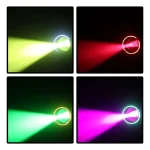 cabeza movil led beam 200w panel de control dmx 16 canales luces para eventos en Bolivia