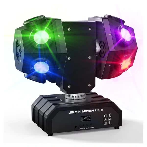 luz de cabeza movil con bolas dobles de 12x12w rgbw en Prestige Cochabamba
