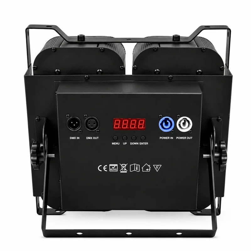 blinder 400w rgb mini brut chasis de aluminio de 10 kg con control DMX512