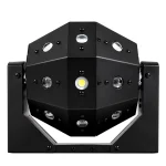 led movil doble cabeza con control dmx512 profesional para escenarios