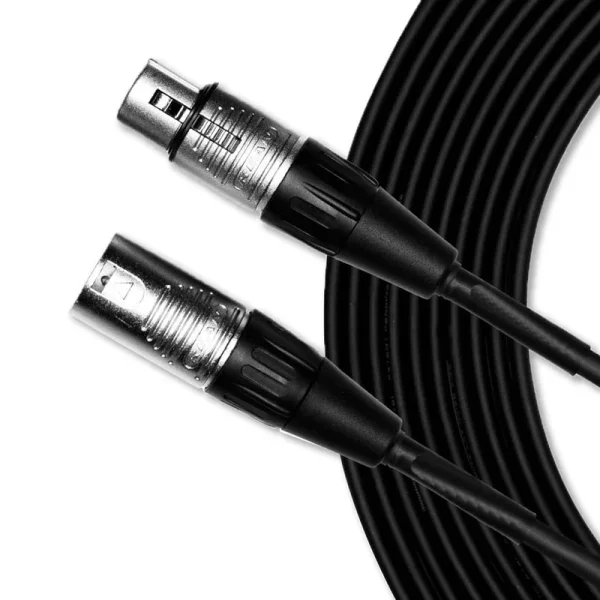 Cable DMX 5 metros para Luces de Fiesta XLR Canon Macho Hembra Profesional