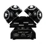 led movil doble cabeza luces robotizadas 3 en 1 para discotecas