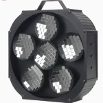 luz de escenario 6 cabezales bola de espejos rgb giratoria centro de pista en Prestige Cochabamba
