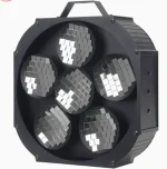luz de escenario 6 cabezales bola de espejos rgb giratoria centro de pista en Prestige Cochabamba